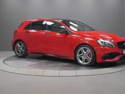 Röd Begagnad 2017 Mercedes A45 AMG AMG Halvkombi | 299 000 kr (Marknadspris)