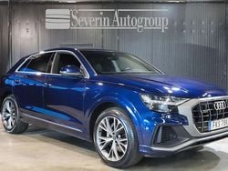 Blå Begagnad 2020 Audi Q8 S-Line SUV | 479 000 kr (Dyr)