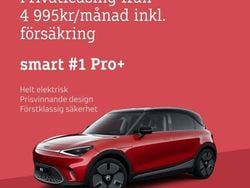 Ny 2025 Smart #1 Edition #1 SUV | 494 900 kr (Lite dyr)