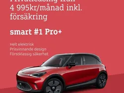 Ny 2025 Smart #1 Edition #1 SUV | 494 900 kr (Marknadspris)
