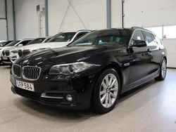 Svart Begagnad 2015 BMW 520 Kombi | 184 800 kr (Marknadspris)
