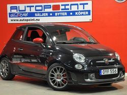 Svart Begagnad 2016 Abarth 595 Competizione Halvkombi | 183 700 kr (Marknadspris)
