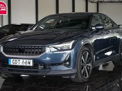Mörkblå Begagnad 2021 Polestar 2 Long Range Dual motor Sedan | 354 500 kr (Marknadspris)