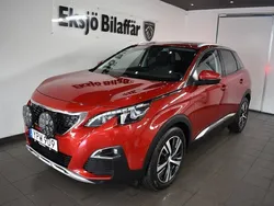 Röd (rödmetallic) Begagnad 2017 Peugeot 3008 GT-line SUV | 167 500 kr (Bra pris)