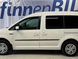 Vit Begagnad 2018 VW Caddy Minibuss | 149 500 kr (Dyr)