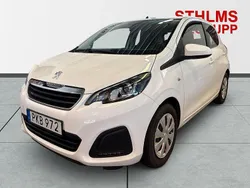 Vit Begagnad 2016 Peugeot 108 Halvkombi | 88 900 kr (Lite dyr)