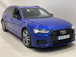 Blå (ultrablå metallic) Begagnad 2023 Audi A6 Premium Kombi | 509 000 kr (Lite dyr)