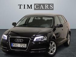 Svart Begagnad 2012 Audi A3 Sportback Attraction Halvkombi | 94 900 kr (Marknadspris)