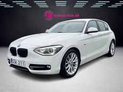 Vit Begagnad 2013 BMW 116 Sport Line Halvkombi | 98 900 kr (Marknadspris)