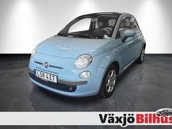 Blå Begagnad 2011 Fiat 500 Lounge Halvkombi | 47 900 kr (Dyr)
