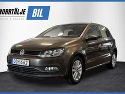 Brun Begagnad 2016 VW Polo Halvkombi | 99 900 kr (Marknadspris)