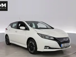 Vit Begagnad 2022 Nissan Leaf Acenta Halvkombi | 189 900 kr (Marknadspris)