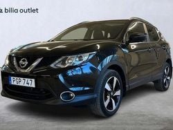 Svart Begagnad 2017 Nissan Qashqai 360º SUV | 139 900 kr (Marknadspris)