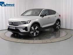 Silver (silver dawn metallic) Begagnad 2022 Volvo C40 Ultimate SUV | 379 900 kr (Marknadspris)