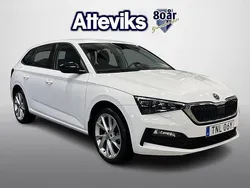 Vit Begagnad 2019 Skoda Scala Style Halvkombi | 159 500 kr (Bra pris)