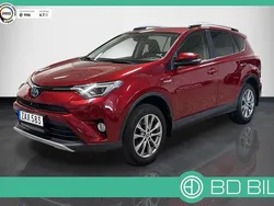 Röd Begagnad 2017 Toyota RAV4 Hybrid Executive SUV | 196 900 kr (Marknadspris)