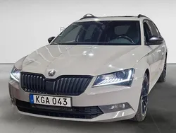 Grå Begagnad 2018 Skoda Superb SportLine Kombi | 199 900 kr (Lite dyr)