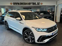 Vit Begagnad 2022 VW Tiguan Allspace R-line SUV | 409 900 kr (Marknadspris)