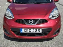 Röd Begagnad 2013 Nissan Micra Halvkombi | 40 000 kr (Superpris)