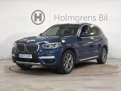 Blå (phytonic blue) Begagnad 2020 BMW X3 xLine SUV | 359 800 kr (Marknadspris)