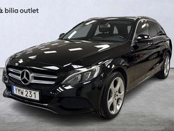 Svart Begagnad 2017 Mercedes C220 Avantgarde Kombi | 209 800 kr (Marknadspris)