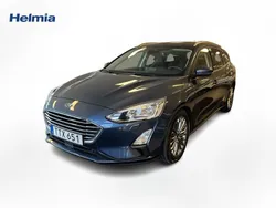 Blå Begagnad 2019 Ford Focus Titanium Kombi | 179 900 kr (Marknadspris)