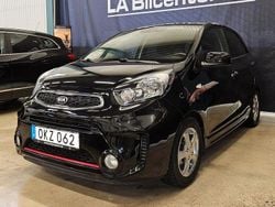 Svart Begagnad 2016 Kia Picanto Halvkombi | 92 900 kr (Bra pris)