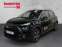 Svart Begagnad 2022 Citroën C3 Feel Halvkombi | 129 900 kr (Marknadspris)