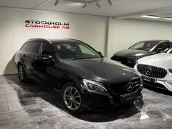 Svart Begagnad 2017 Mercedes C220 Avantgarde Kombi | 219 900 kr (Marknadspris)