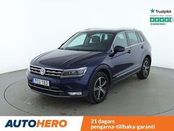 Mörkblå Begagnad 2017 VW Tiguan Highline SUV | 209 000 kr (Marknadspris)