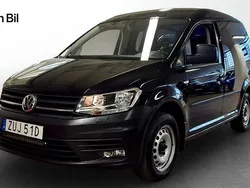 Svart Begagnad 2020 VW Caddy Minibuss | 179 900 kr (Marknadspris)