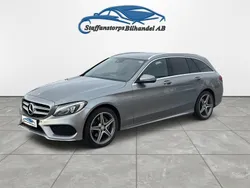 Silver Begagnad 2015 Mercedes C220 AMG line Kombi | 169 900 kr (Lite dyr)