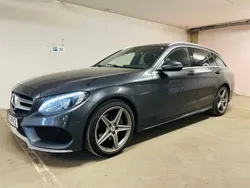 Grå Begagnad 2016 Mercedes C220 AMG line Kombi | 195 000 kr (Marknadspris)
