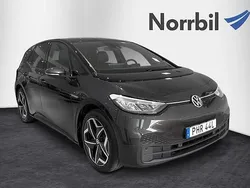 Mörkgrå (mangan grey metallic blac) Begagnad 2022 VW ID.3 Pro Halvkombi | 379 000 kr