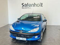 Blå Begagnad 2002 Peugeot 206 CC Cab | 37 900 kr (Dyr)