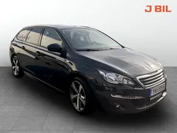 Mörkgrå Begagnad 2017 Peugeot 308 Style Kombi | 129 900 kr (Marknadspris)