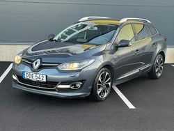 Grå Begagnad 2015 Renault Mégane GrandTour Bose Edition Kombi | 72 000 kr (Marknadspris)
