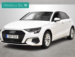 Vit Begagnad 2021 Audi A3 Sportback Comfort Halvkombi | 199 800 kr (Marknadspris)