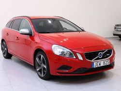 Röd Begagnad 2012 Volvo V60 R-Design Kombi | 99 900 kr (Marknadspris)