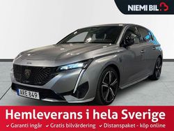 Grå Begagnad 2021 Peugeot 308 GT Halvkombi | 229 900 kr (Marknadspris)