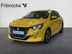 Gul Begagnad 2021 Peugeot 208 Allure Halvkombi | 169 800 kr (Lite dyr)