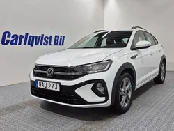 Vit Begagnad 2024 VW Taigo R-line SUV | 265 000 kr (Marknadspris)
