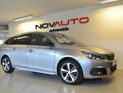 Grå artense metallic Begagnad 2017 Peugeot 308 GT-line Kombi | 174 900 kr (Lite dyr)