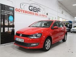 Röd Begagnad 2014 VW Polo Halvkombi | 79 900 kr (Marknadspris)