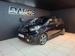 Svart Begagnad 2015 Kia Picanto Halvkombi | 114 900 kr (Lite dyr)