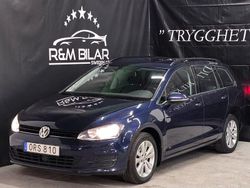 Mörkblå Begagnad 2014 VW Golf VII Kombi | 94 800 kr (Marknadspris)