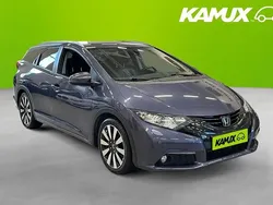 Blå Begagnad 2014 Honda Civic Kombi | 154 900 kr (Lite dyr)