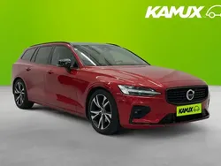 Röd Begagnad 2020 Volvo V60 R-Design Kombi | 339 800 kr (Marknadspris)