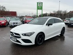 Vit Begagnad 2020 Mercedes CLA200 Shooting Brake AMG Kombi | 292 900 kr (Marknadspris)