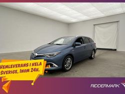Blå Begagnad 2016 Toyota Auris Hybrid Executive Kombi | 174 800 kr (Marknadspris)